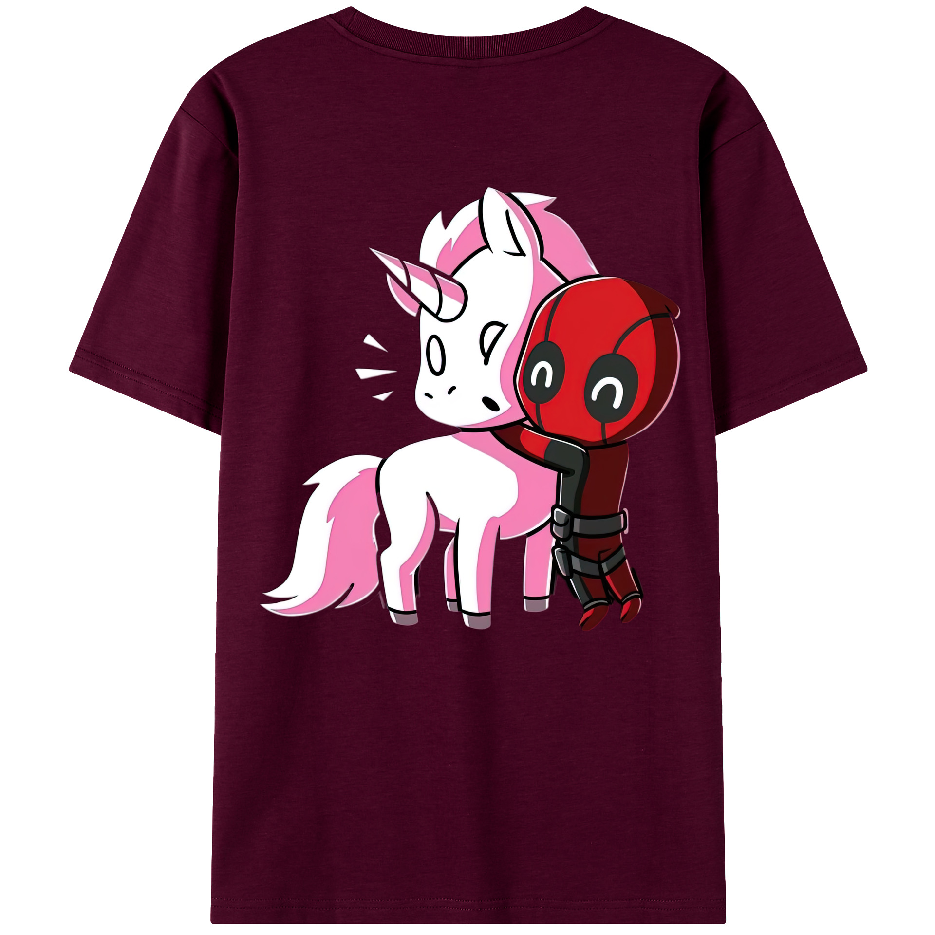 （画像用） Deadpool デッドプール レディース半袖Tシャツ(バックプリント)